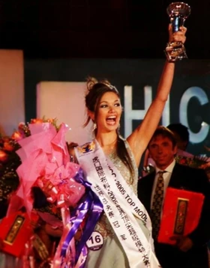 Evening Gown Top Model of the World  Dominika Van Santen Alix