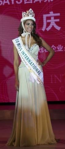 Evening Gown Miss International  Elizabeth Mosquera